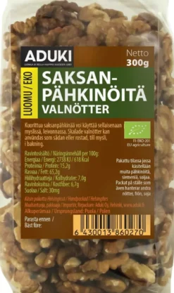 Aduki luomu saksanpähkinä 300g