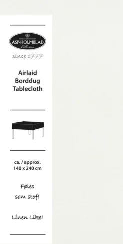 ASP pöytäliina 140 x 240 cm valkoinen