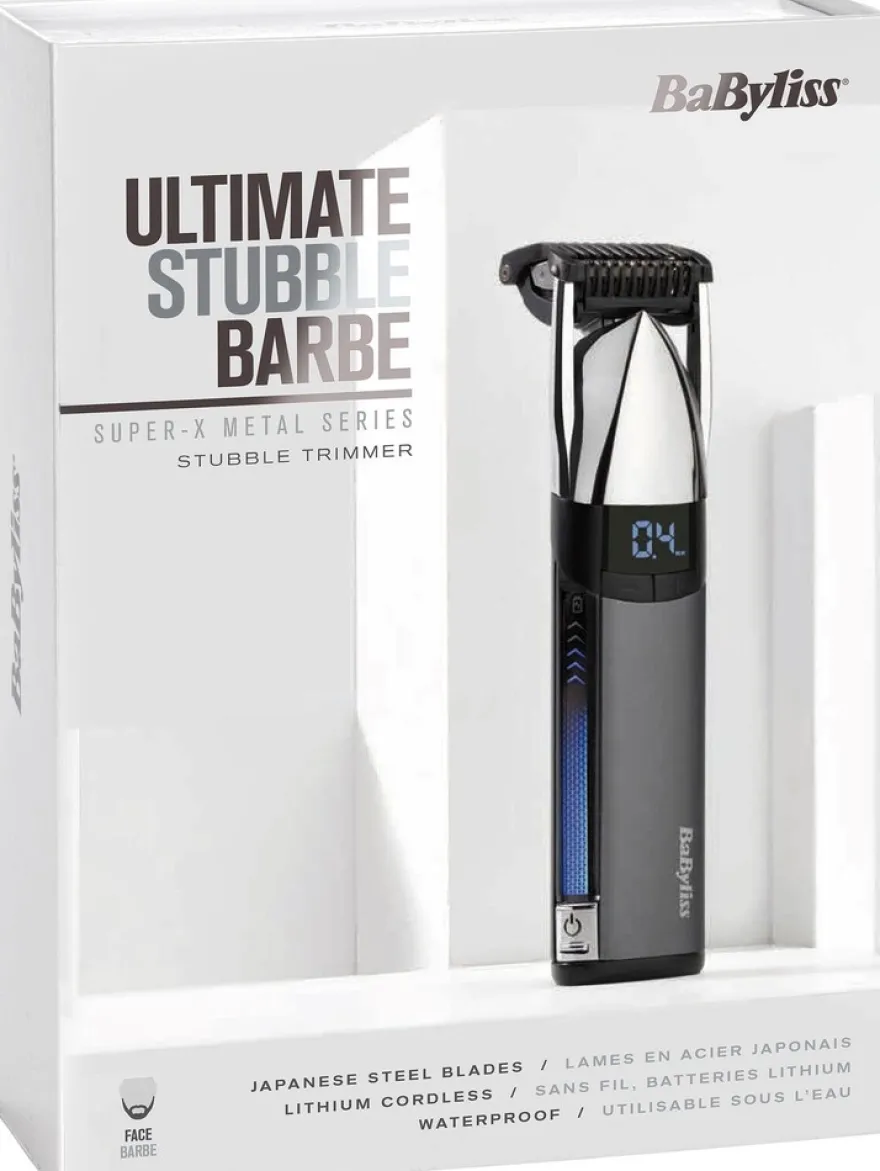 BaByliss partatrimmeri Super X Metal Stubble