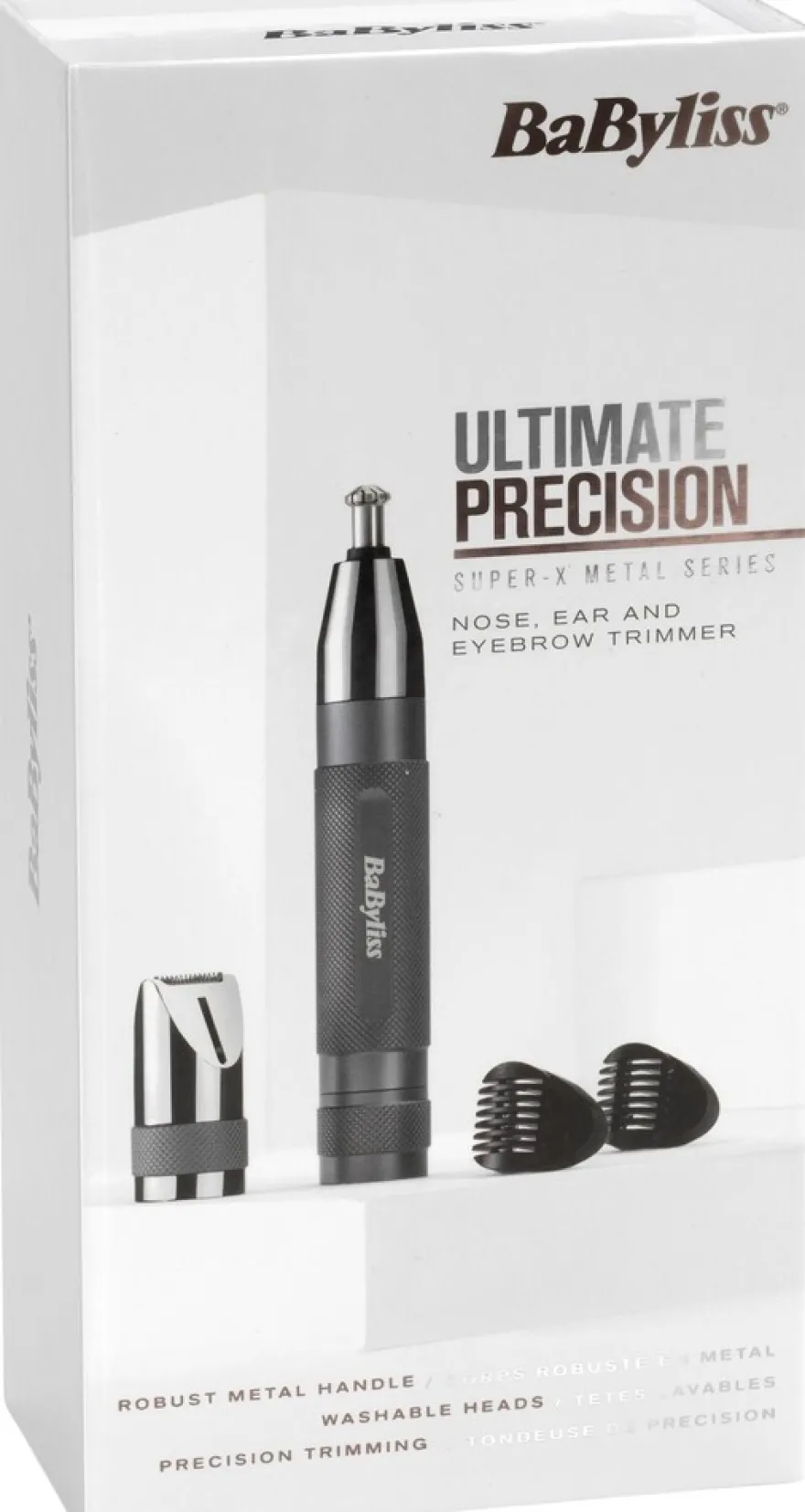 BaByliss trimmeri kasvoille Super X Metal