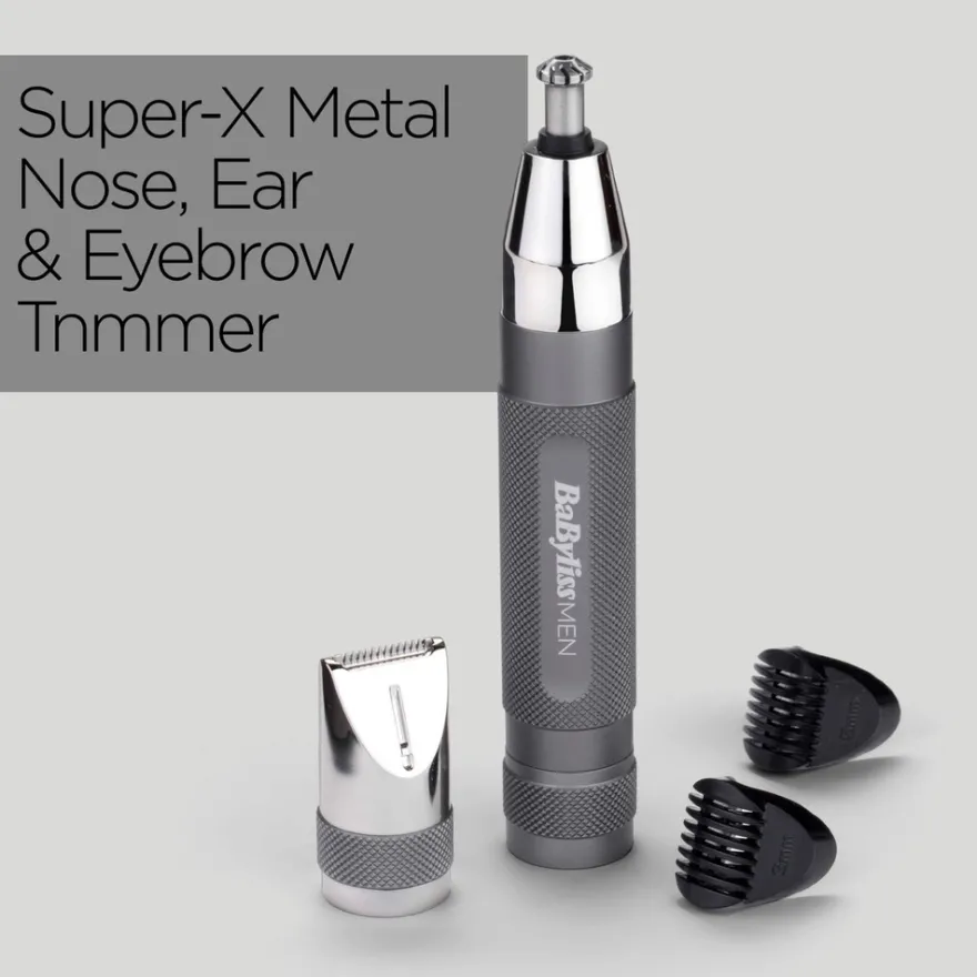 BaByliss trimmeri kasvoille Super X Metal