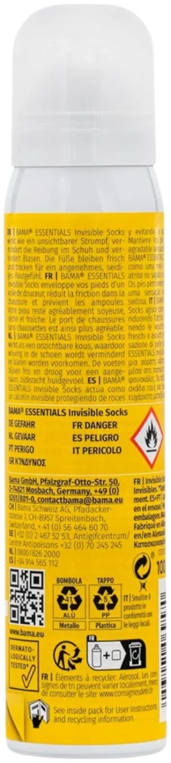 BAMA Invisible Socks 100ml suihke