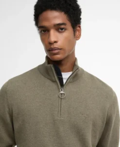 Barbour Cotton HZ Knit neule