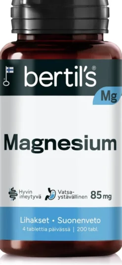 bertil's Magnesium 200 tabl.