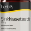 bertil´s Sinkkiasetaatti 120 tabl.