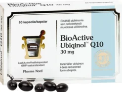 BioActive Ubiqinol™ Q10 30 mg ravintolisä 60 kaps.