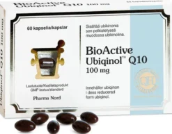 BioActive Ubiqinol™ Q10 100 mg ravintolisä 60 kaps.