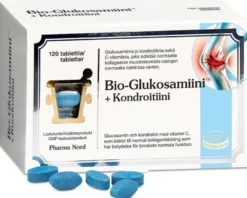 Bio-Glukosamiini™+ Kondroitiini ravintolisä 120 tabl.