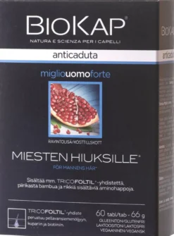 Biokap Anticaduta miglio uomo forte 60 tabl.