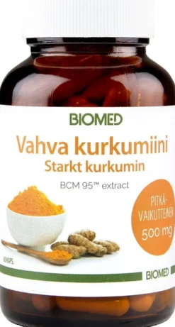 Biomed Vahva Kurkumiini BCM-95®-uute 60 kaps.