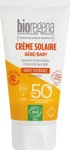 Bioregena sunscreen cream baby spf50+ aurinkovoide vauvoille 40ml