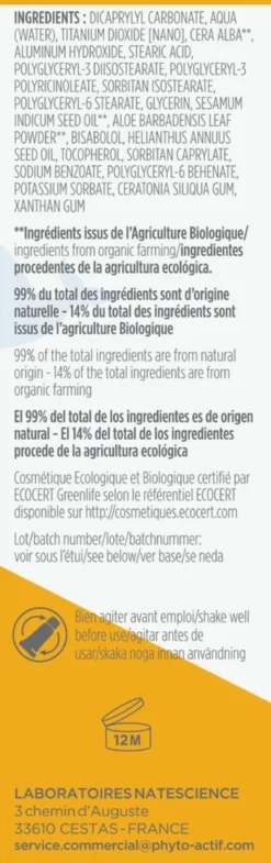 Bioregena sunscreen cream baby spf50+ aurinkovoide vauvoille 40ml