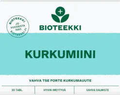 Bioteekki Kurkumiini ravintolisä 30 tabl.