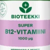 Bioteekki Super B12-vitamiini ravintolisä 90 tabl.