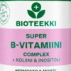 Bioteekki Super B-vitamiini ravintolisä 60 kaps