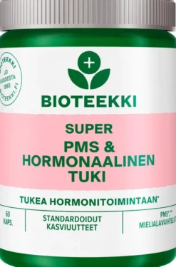 Bioteekki Super PMS & Hormonaalinen tuki 60 kaps.