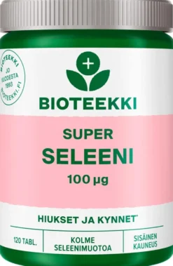 Bioteekki Super Seleeni ravintolisä 120 tabl.