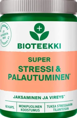 Bioteekki Super Stressi & Palautuminen 60 kaps