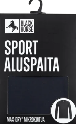 Black Horse miesten pitkähihainen urheilupaita I127