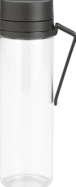 Brabantia Make & Take vesipullo siivilällä dark grey