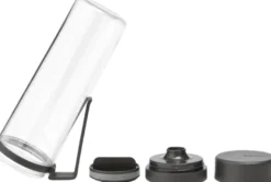 Brabantia Make & Take vesipullo siivilällä dark grey