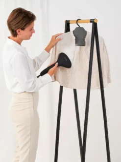 Brabantia höyrytys vaatehenkari pepper black
