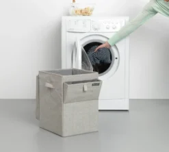 Brabantia pinottava pyykkikori 35L grey