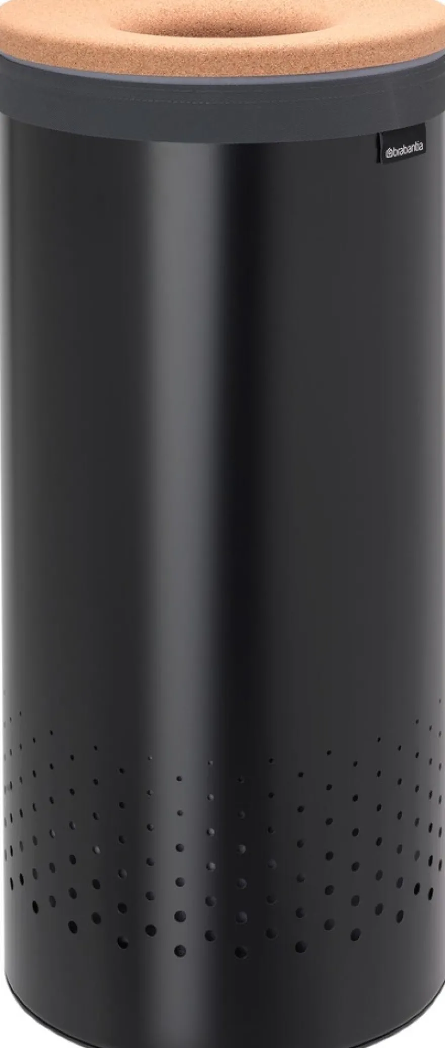Brabantia pyykkikori korkkikansi 35L matt black