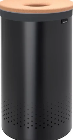Brabantia pyykkikori korkkikansi 60L matt black