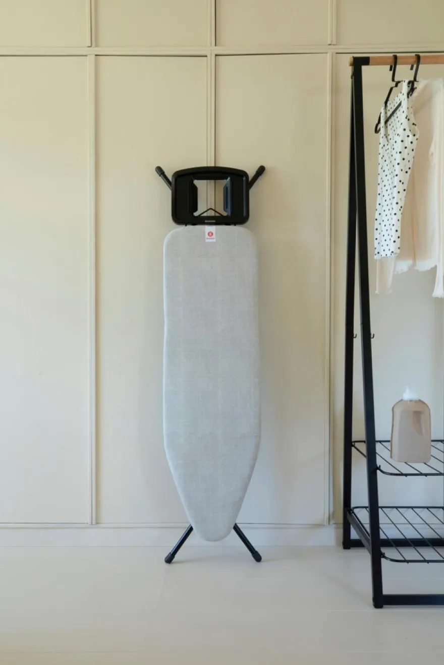 Brabantia silityslauta B 124 x 38 cm SSIR black denim grey