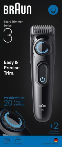 Braun Series 3 Styler BT 3500 Black/Blue Partatrimmeri