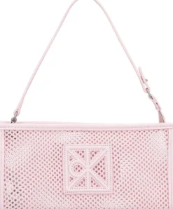 Calvin Klein Emblem mesh conv pouch laukku