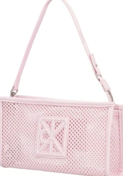 Calvin Klein Emblem mesh conv pouch laukku