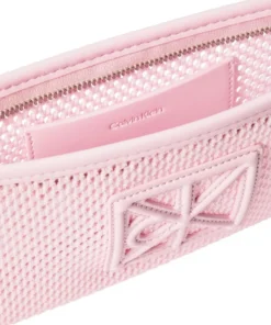 Calvin Klein Emblem mesh conv pouch laukku