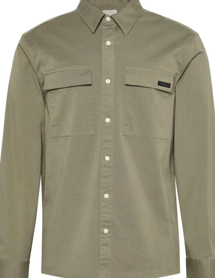 Calvin Klein Jeans paitatakki puuvillasekoite Ls comfort easy