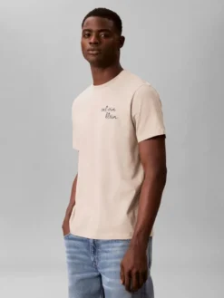 Calvin Klein Jeans puuvillainen t-paita, logoprintti