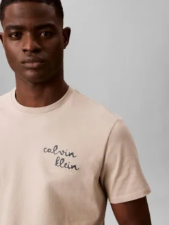 Calvin Klein Jeans puuvillainen t-paita, logoprintti