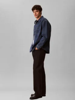 Calvin Klein Jeans puuvillainen farkkupaita overshirt