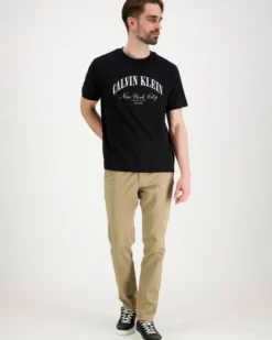 Calvin Klein Jeans 20s march graphic seasonal t-paita