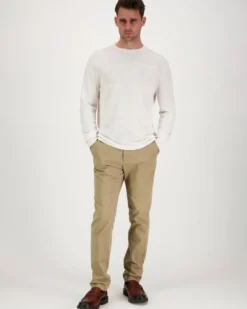Calvin Klein Ls linen blend crew swtr neule