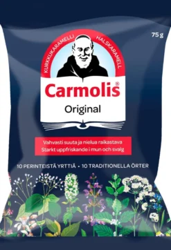 Carmolis yrttikaramelli 75 g