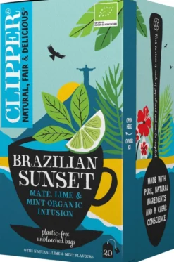 Clipper Luomu Brazilian sunset hauduke 20ps/40g