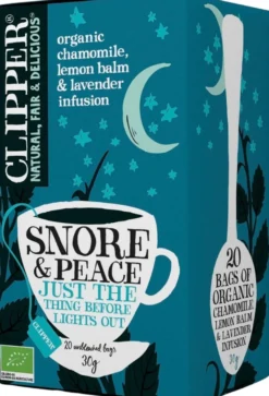 Clipper Luomu Snore & Peace yrttihauduke 20ps / 30g