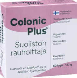 Colonic plus Suoliston rauhoittaja Perillauutekapseli 60 kaps