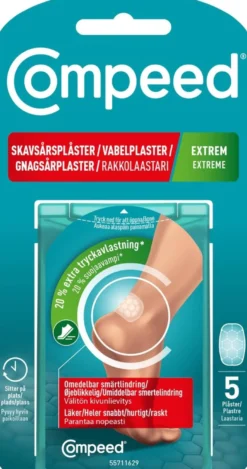 Compeed Extreme rakkolaastari medium 5kpl
