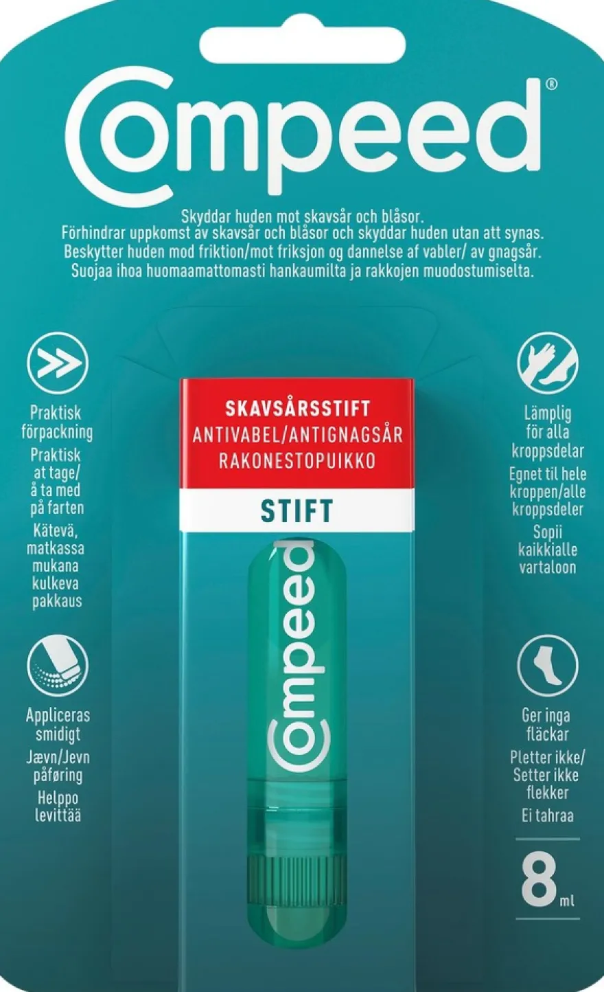 Compeed rakonestopuikko 8 ml