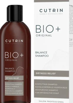 CUTRIN BIO+ Original Shampoo kuivalle hiuspohjalle 200 ml