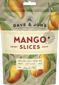 Dave&Jons kuivattu mango 100 g