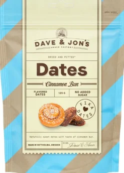 Dave&Jons taatelit kanelipulla 125 g