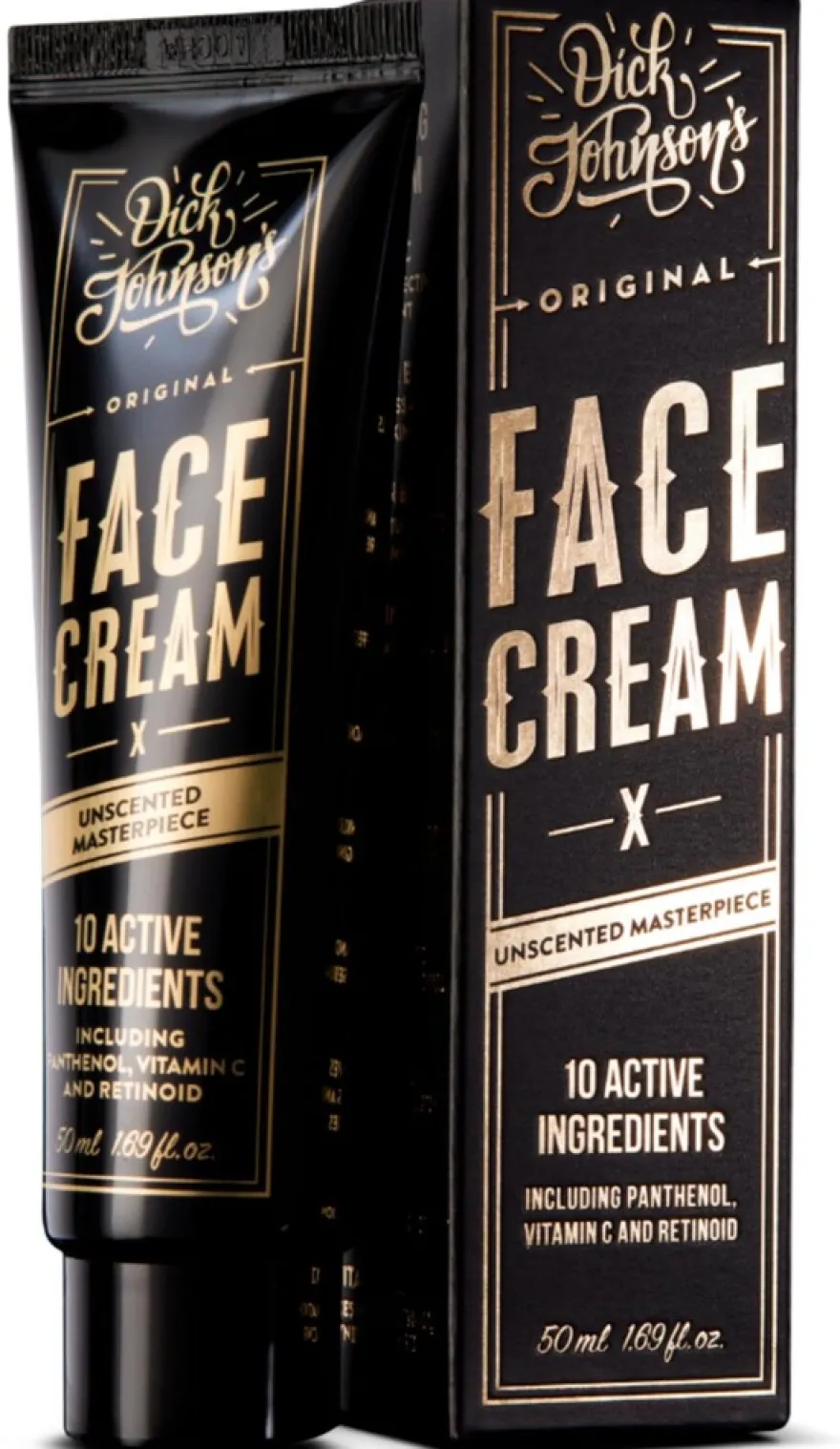 Dick Johnson Face Cream Masterpiece tuoksuton kasvovoide 50 ml